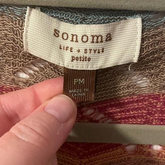 Sonoma Life and Style Cardigan - petite M - Picture 7 of 7